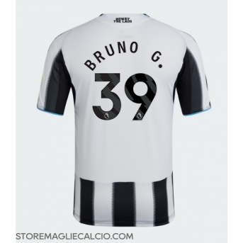Newcastle United Bruno Guimaraes #39 Maglia Gara Casa Repliche 2025-26